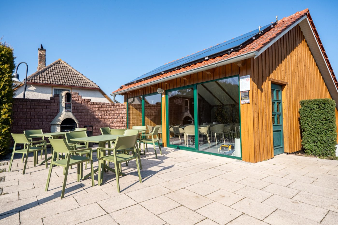 Grillplatz mit Wintergarten in Allrode