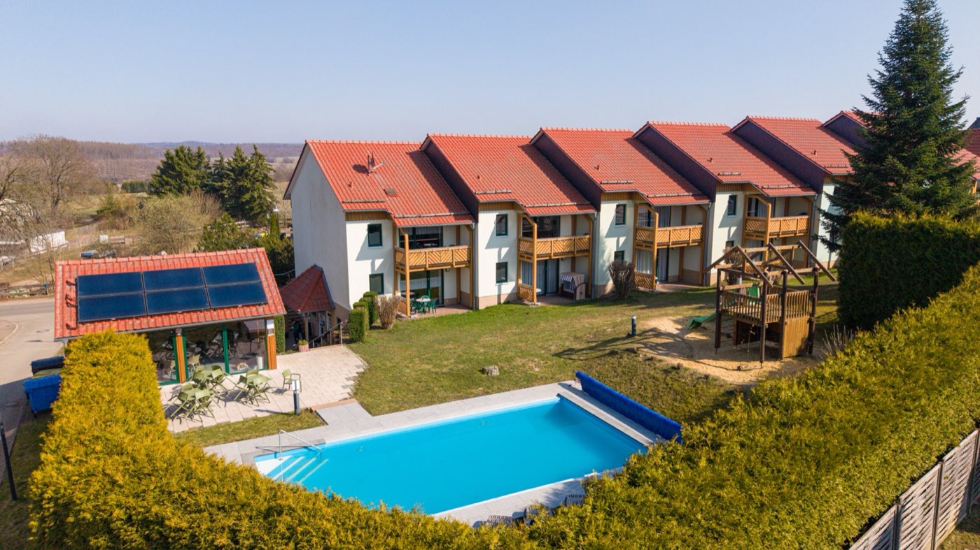 Green Suites Allrode mit Pool am Waldrand im Selketal